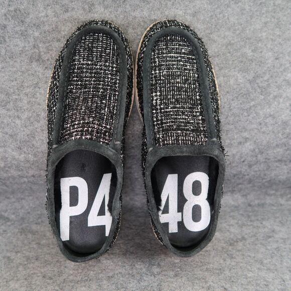 P448 Shoes Womens 40 Slip On Sneaker Slipper Bubble Shaka Moc Platform Vibram - Picture 8 of 16